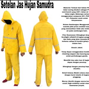Jual jas hujan samudra