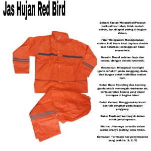 e   Jas Hujan, Jas Hujan Red Bird